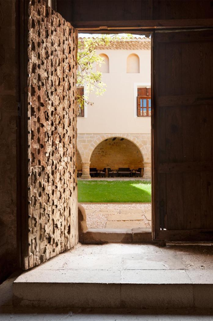 Hotel Hospedería Virgen De La Fuente Peñarroya de Tastavins Exterior foto